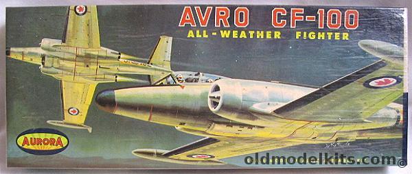 Aurora 1/67 Avro CF-100 Fighter, 137-150 plastic model kit